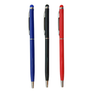 Caneta touch de metal simples