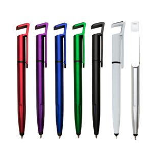 Caneta Plástico Touch c/ suporte para Celular