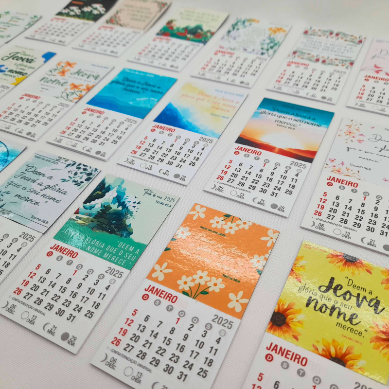 Calendário imã Personalizado
