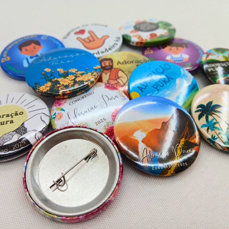 Botton Redondo Personalizado